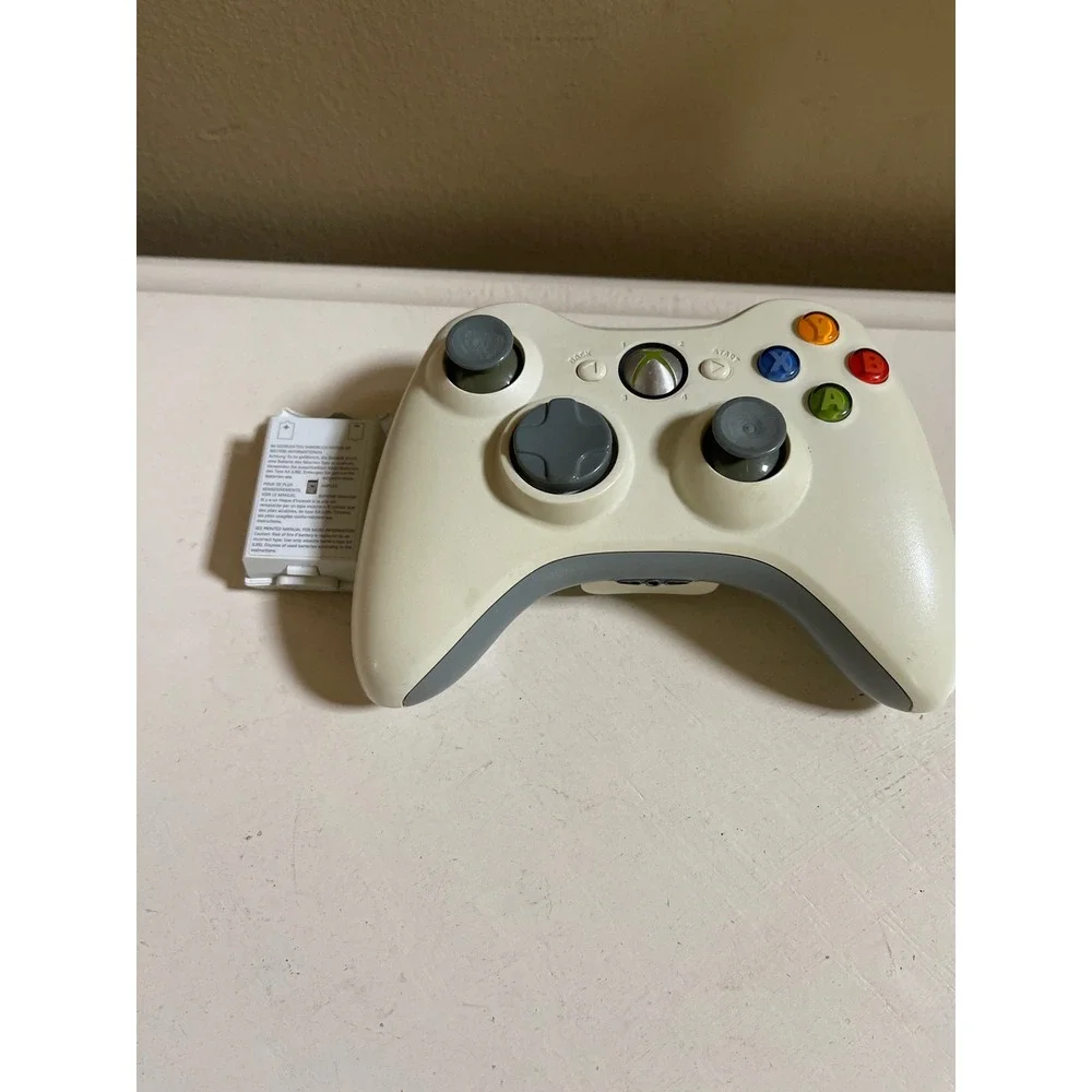 Cream Microsoft Xbox 360 Wireless‎ Controller